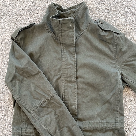 Green Military Jacket from Francesca’s - Picture 3 of 10